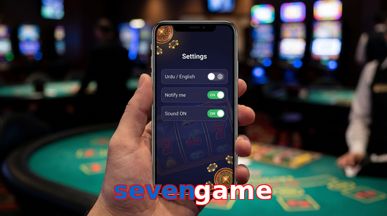 Game list for Sevengame app section
